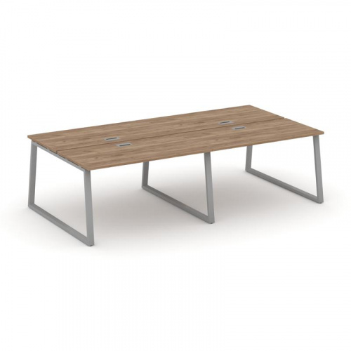 Style Project Рабочая станция 2-х сторон. SN-6T1.DRS-042 Акация Лорка/Металл Антрацит/Заглушка Пласт фото 10