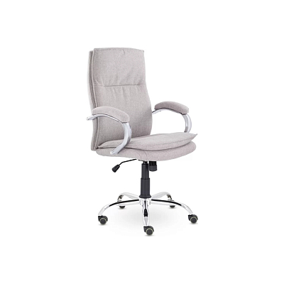 Кресло руководителя Куба CH-701 (Хром) ХДП СР (Ткань)