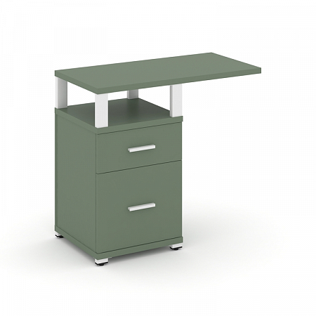 Тумба приставная с 1 ящиком Concept CN.TUS-004 W