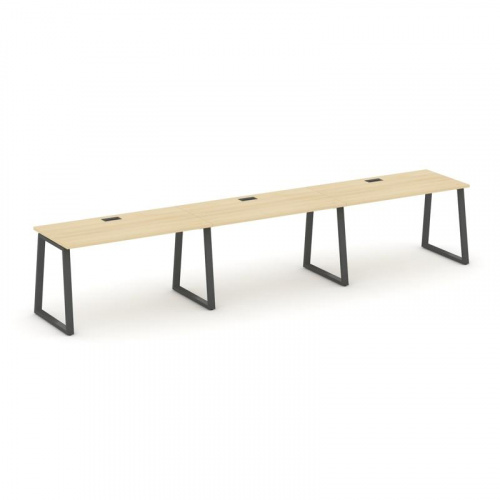 Style Project Рабочая станция 1 сторон. SN-6T1.ORS-032 Акация Лорка/Металл Антрацит/Заглушка Пластик фото 28