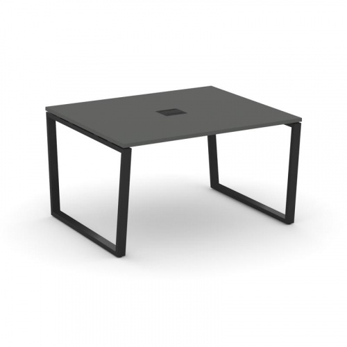 Style Project Стол переговорный SN-6T2.SPRG-032 Акация Лорка/Металл Антрацит/Заглушка Металл Антраци фото 6