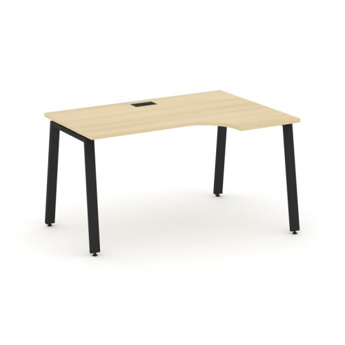 Style Project Стол рабочий эргоном. SN-6A.SPA-021(R) Белый/Металл Антрацит 1380*800/980*750 фото 12 Style Project Стол рабочий эргоном. SN-6A.SPA-021(R) Белый/Металл Антрацит 1380*800/980*750 фото 12