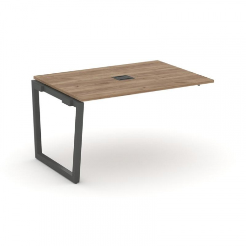 Style Project Проходной наб. элем. перег. стола SN-5T2.NSPRG-001 Акация Лорка/Металл Антрацит/Заглуш фото 23