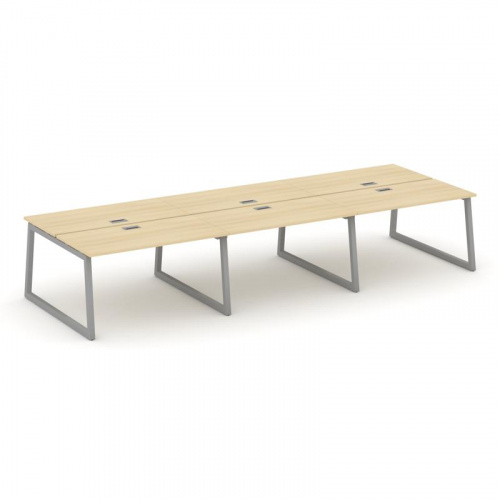 Style Project Рабочая станция 2-х сторон. SN-5T1.DRS-082 Акация Лорка/Металл Антрацит/Заглушка Пласт фото 20