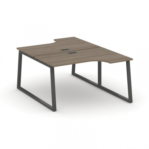 Style Project Рабочая станция эргоном. SN-6T1.DRPA-021 Акация Лорка/Металл Антрацит/Заглушка Пластик фото 25