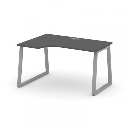 Style Project Стол рабочий эргоном. SN-6T1.SPA-001(L) Акация Лорка/Металл Антрацит/Заглушка Пластик фото 18