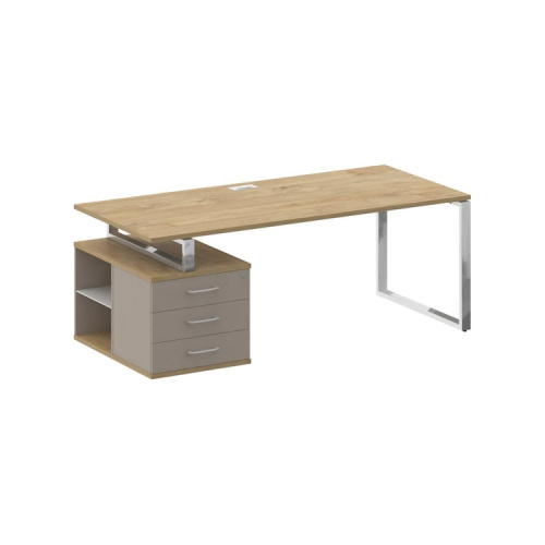 Стол руководителя (С опорной тумбой) Shift SK.SRT-200 (L) фото 2