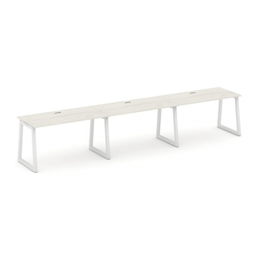 Style Project Рабочая станция 1 сторон. SN-5T1.ORS-033 Акация Лорка/Металл Антрацит/Заглушка Пластик фото 13