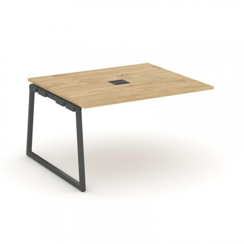 Style Project Проходной наб. элем. перег. стола SN-4T1.NSPRG-034 Акация Лорка/Металл Антрацит/Заглуш фото 22