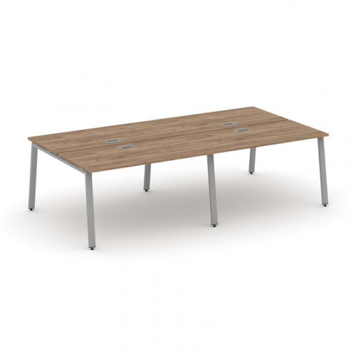 Style Project Рабочая станция 2-х сторон. SN-6A.DRS-032 Акация Лорка/Металл Белый 2360*1232*750 фото 5