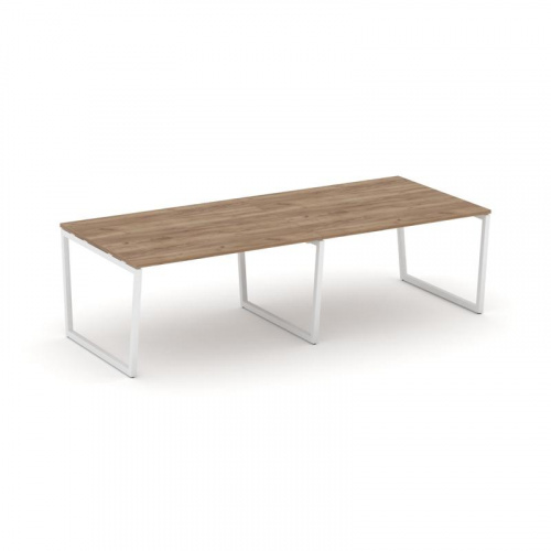 Style Project Стол переговорный SN-4T2.SPRG-042.3 Акация Лорка/Металл Антрацит 2360*1180*750 фото 10