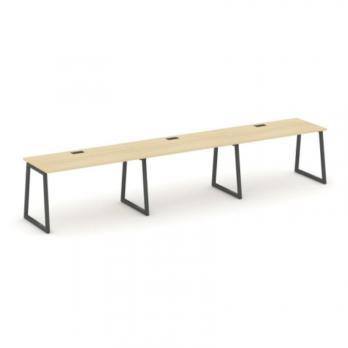 Style Project Рабочая станция 1 сторон. SN-4T1.ORS-054 Акация Лорка/Металл Антрацит/Заглушка Пластик фото 28