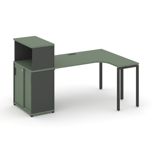 Стол эргономичный с опорным шкафом-купе Concept CN.SA-219(R)