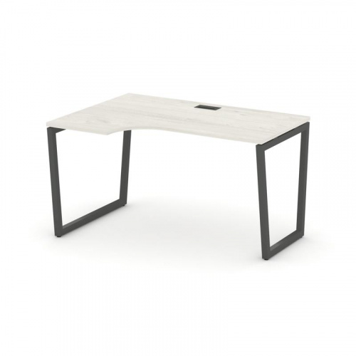 Style Project Стол рабочий эргоном. SN-4T2.SPA-021(L) Акация Лорка/Металл Антрацит/Заглушка Пластик фото 24