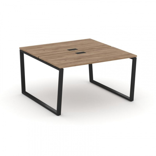 Style Project Рабочая станция 2-х сторон. SN-6T2.DRS-022 Акация Лорка/Металл Антрацит/Заглушка Пласт фото 7