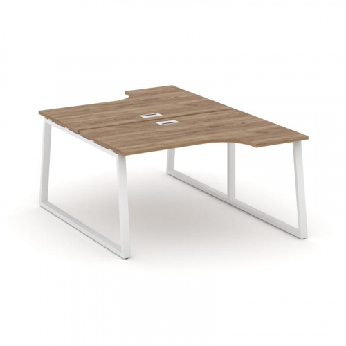 Style Project Рабочая станция эргоном. SN-6T1.DRPA-021 Акация Лорка/Металл Антрацит/Заглушка Пластик фото 11