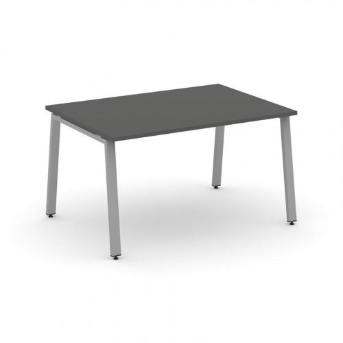 Style Project Стол переговорный SN-6A.SPRG-004.3 Дуб Наварра/Металл Белый 1580*980*750 фото 8