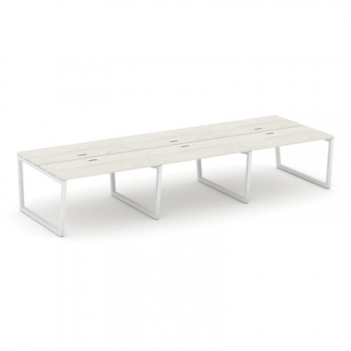 Style Project Рабочая станция 2-х сторон. SN-5T2.DRS-073 Акация Лорка/Металл Антрацит/Заглушка Пласт фото 13