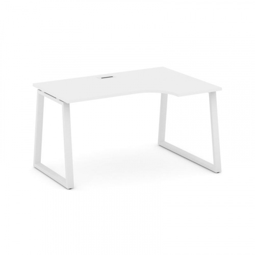 Style Project Стол рабочий эргоном. SN-6T1.SPA-022(R) Акация Лорка/Металл Антрацит/Заглушка Пластик фото 17