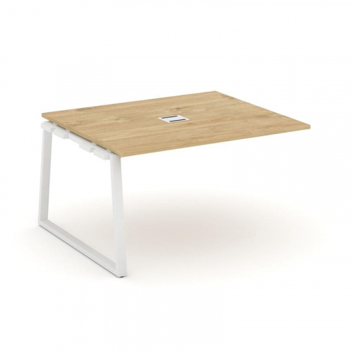 Style Project Проходной наб. элем. перег. стола SN-6T1.NSPRG-034 Акация Лорка/Металл Антрацит/Заглуш фото 3