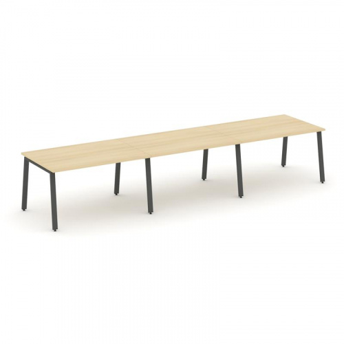 Style Project Стол переговорный SN-6A.SPRG-022.3 Белый/Металл Антрацит 3540*980*750 фото 26