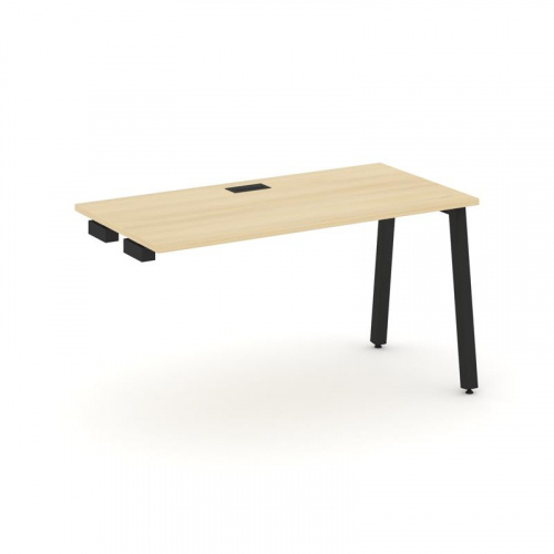 Style Project Стол-приставка к опор. элем. SN-5A.OPRS-013 Дуб Табак/Металл Белый 1380*700*750 фото 10