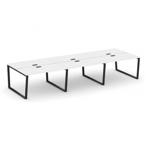 Style Project Рабочая станция 2-х сторон. SN-6T2.DRS-084 Акация Лорка/Металл Антрацит/Заглушка Пласт фото 4