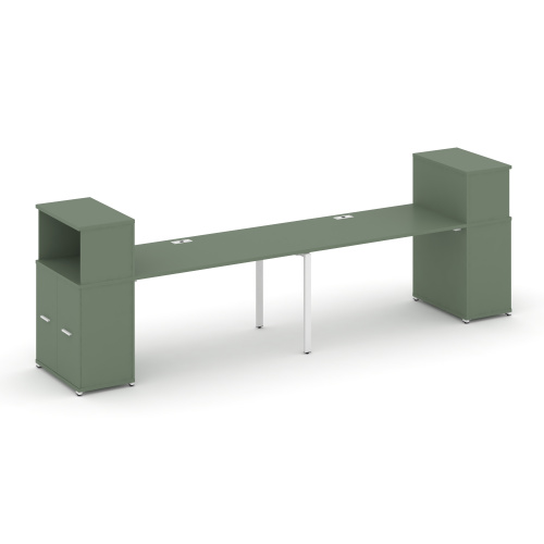 Бенч-система с опорными распашными шкафами Concept CN.ORS-227