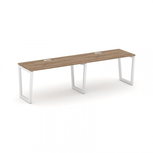 Style Project Рабочая станция 1 сторон. SN-5T2.ORS-024 Акация Лорка/Металл Антрацит/Заглушка Пластик фото 11