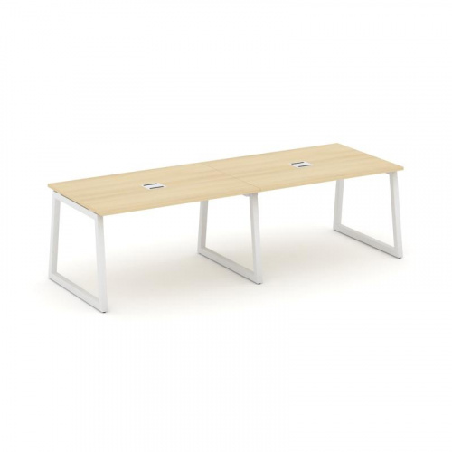 Style Project Стол переговорный SN-5T1.SPRG-011 Акация Лорка/Металл Антрацит/Заглушка Металл Антраци фото 22