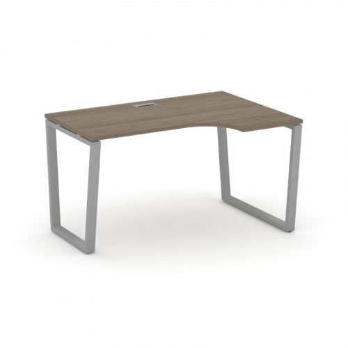 Style Project Стол рабочий эргоном. SN-6T2.SPA-021(R) Акация Лорка/Металл Антрацит/Заглушка Пластик фото 14