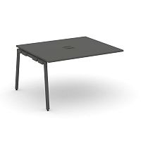 Style Project Проходной наб. элем. перег. стола SN-4A.NSPRG-034 Антрацит/Металл Антрацит 1580*1180*7