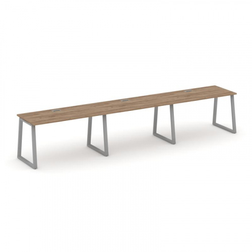 Style Project Рабочая станция 1 сторон. SN-6T1.ORS-032 Акация Лорка/Металл Антрацит/Заглушка Пластик фото 10