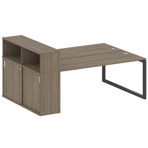 Бенч-система с шкафом-купе на О-обр. м/к Metal System Quattro 50БО.РС-СШК-2.5 Бенч-система с шкафом-купе на О-обр. м/к Metal System Quattro 50БО.РС-СШК-2.5