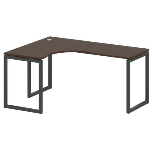 Стол криволинейный левый на О-обр. м/к Metal System Quattro 40БО.СА-4 (L) фото 14