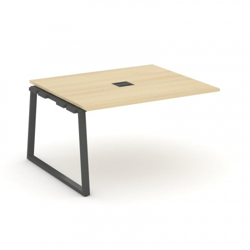 Style Project Проходной наб. элем. перег. стола SN-6T1.NSPRG-034 Акация Лорка/Металл Антрацит/Заглуш фото 28