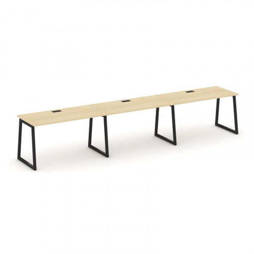 Style Project Рабочая станция 1 сторон. SN-4T1.ORS-054 Акация Лорка/Металл Антрацит/Заглушка Пластик фото 25