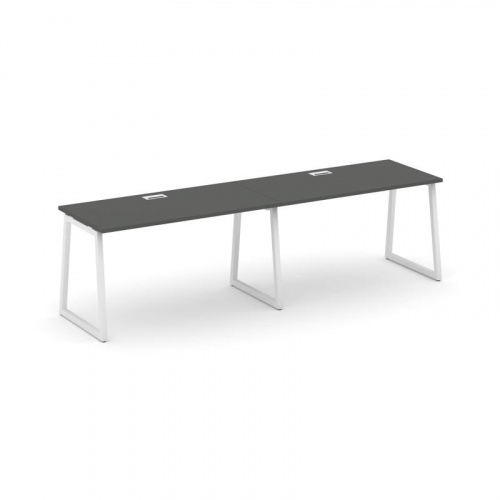 Style Project Рабочая станция 1 сторон. SN-4T1.ORS-023 Акация Лорка/Металл Антрацит/Заглушка Пластик фото 24