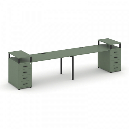 Бенч-система на 2 места с 2 опорными тумбами Concept CN.ORS-427