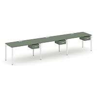 Бенч-система на 3 места с подвесными тумбами Concept CN.ORS-129