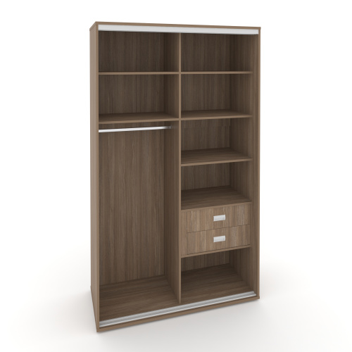 Корпус 2-х секционного шкафа высокого L=1600мм Maris SH.K2-6.1 K2 фото 7