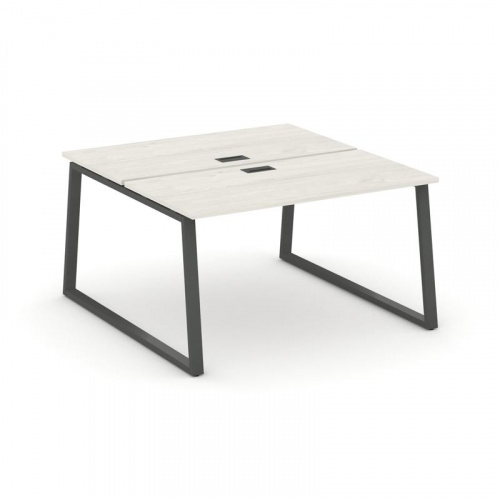 Style Project Рабочая станция 2-х сторон. SN-6T1.DRS-001 Акация Лорка/Металл Антрацит/Заглушка Пласт фото 24