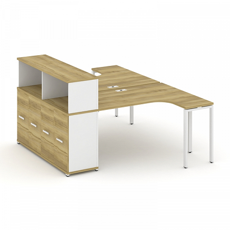 Бенч-система с опорным распашным шкафом Concept CN.DSA-213