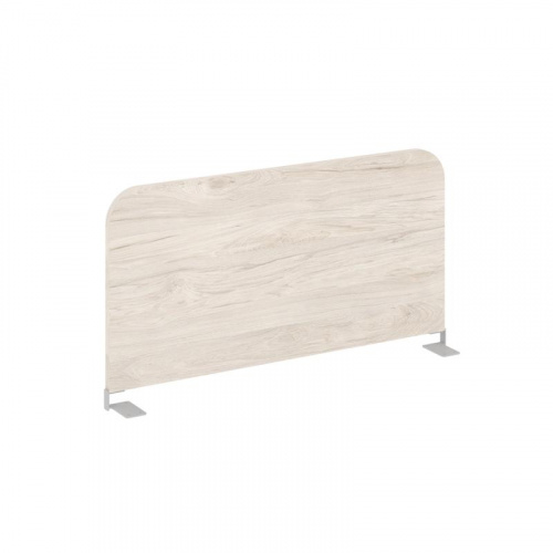 Настольный Экран боковой UNE.DEKRB-501.22 Белый Бриллиант/Металл Серый 700*18*497 фото 14