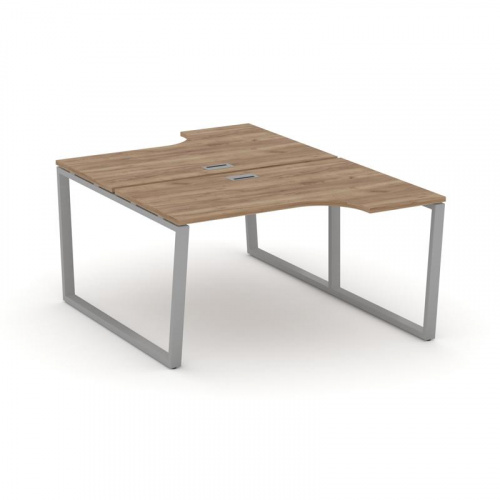 Style Project Рабочая станция эргоном. SN-6T2.DRPA-021 Акация Лорка/Металл Антрацит/Заглушка Пластик фото 10