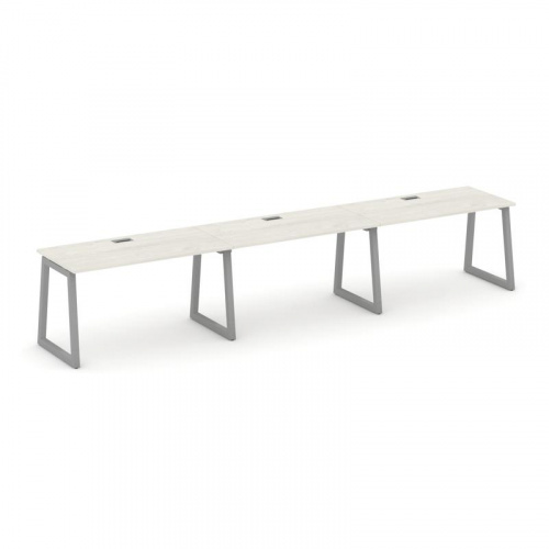 Style Project Рабочая станция 1 сторон. SN-5T1.ORS-033 Акация Лорка/Металл Антрацит/Заглушка Пластик фото 12