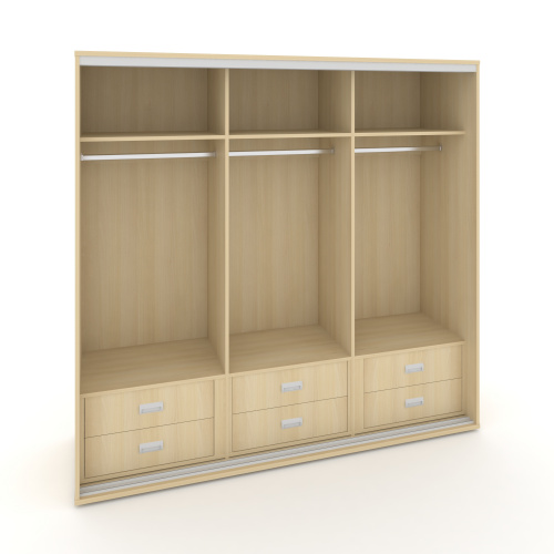 Корпус 3-х секционного шкафа низкого L=2219мм Maris SH.K3-5.2 K4 Корпус 3-х секционного шкафа низкого L=2219мм Maris SH.K3-5.2 K4