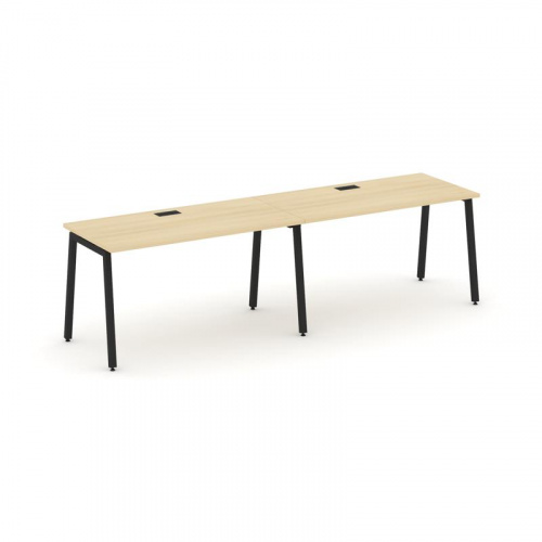 Style Project Рабочая станция 1 сторон. SN-4A.ORS-023 Акация Лорка/Металл Антрацит 2760*800*750 фото 8