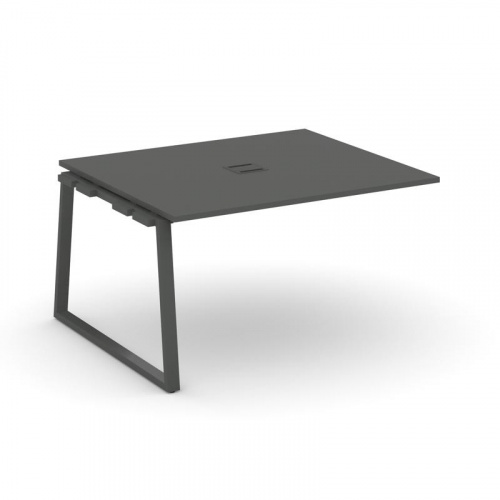 Style Project Проходной наб. элем. перег. стола SN-6T1.NSPRG-034 Акация Лорка/Металл Антрацит/Заглуш фото 27