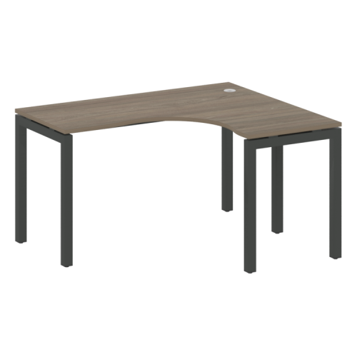 Стол криволинейный правый на П-обр. м/к Metal System Quattro 50БП.СА-3 (R) Стол криволинейный правый на П-обр. м/к Metal System Quattro 50БП.СА-3 (R)